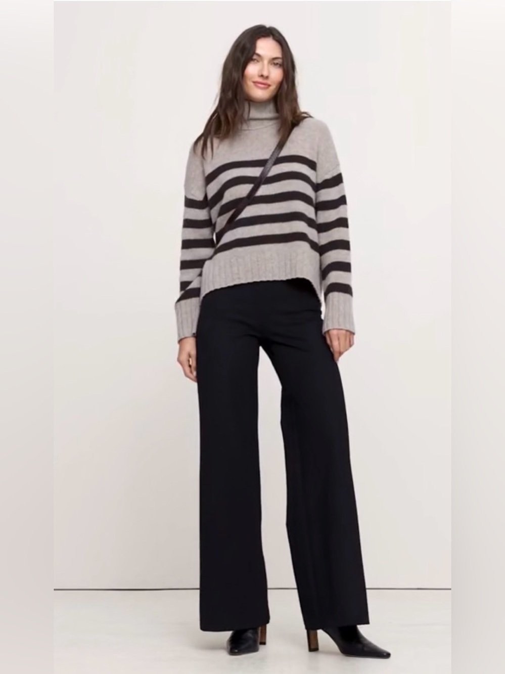 HIGH-RISE WIDE-LEG EVERYWHERE PONTE PULL-ON PANT